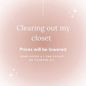 welcome to my closet!